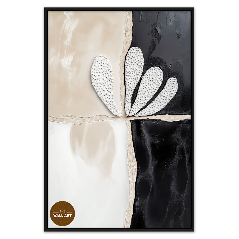 BLACK AND WHITE CACTUS I