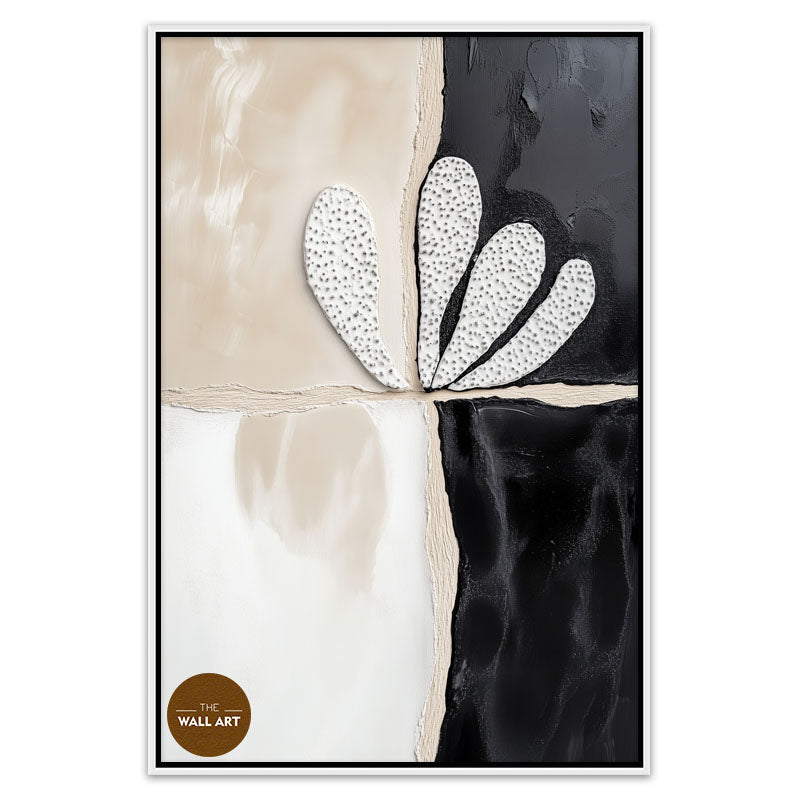BLACK AND WHITE CACTUS I