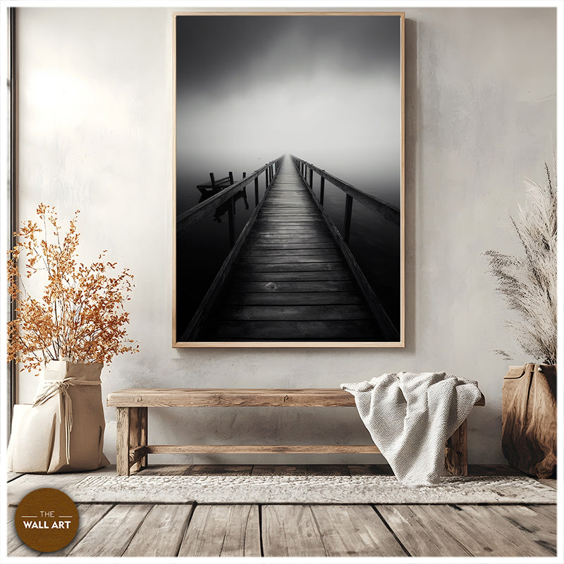 BLACK AND WHITE PIER III