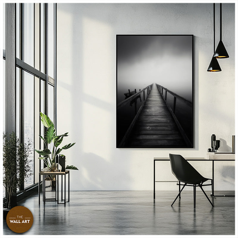 BLACK AND WHITE PIER III