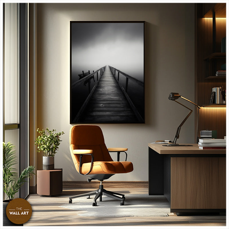 BLACK AND WHITE PIER III