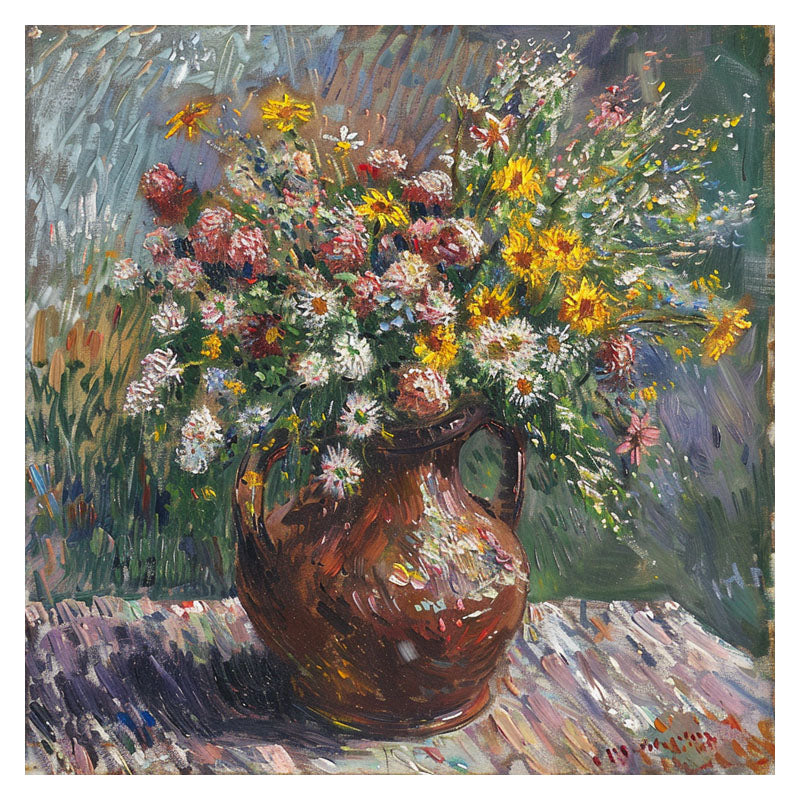 BLOOMING FLOWER VASE IV