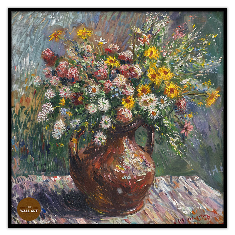 BLOOMING FLOWER VASE IV
