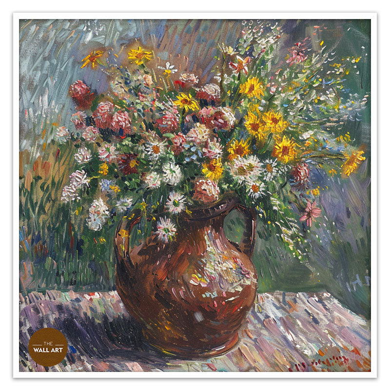 BLOOMING FLOWER VASE IV