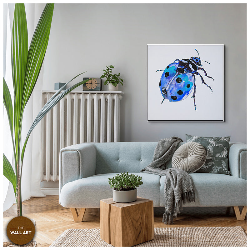 BLUE LADY BUG