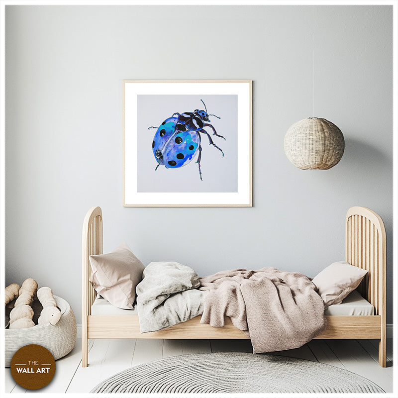 BLUE LADY BUG