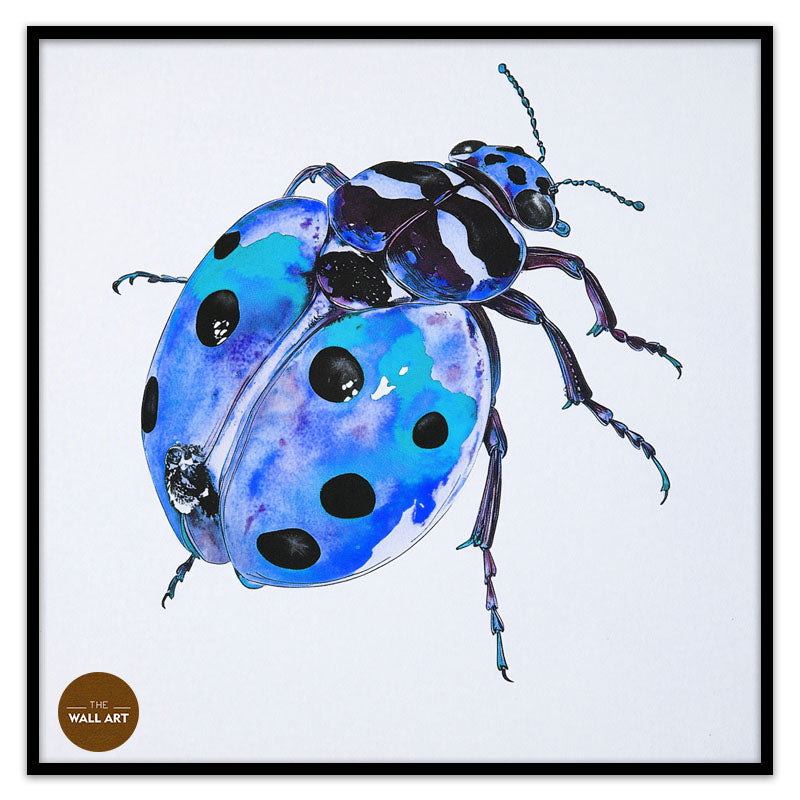 BLUE LADY BUG
