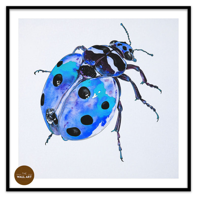BLUE LADY BUG