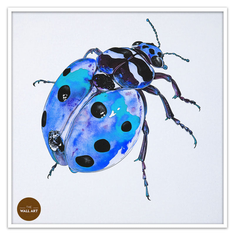 BLUE LADY BUG