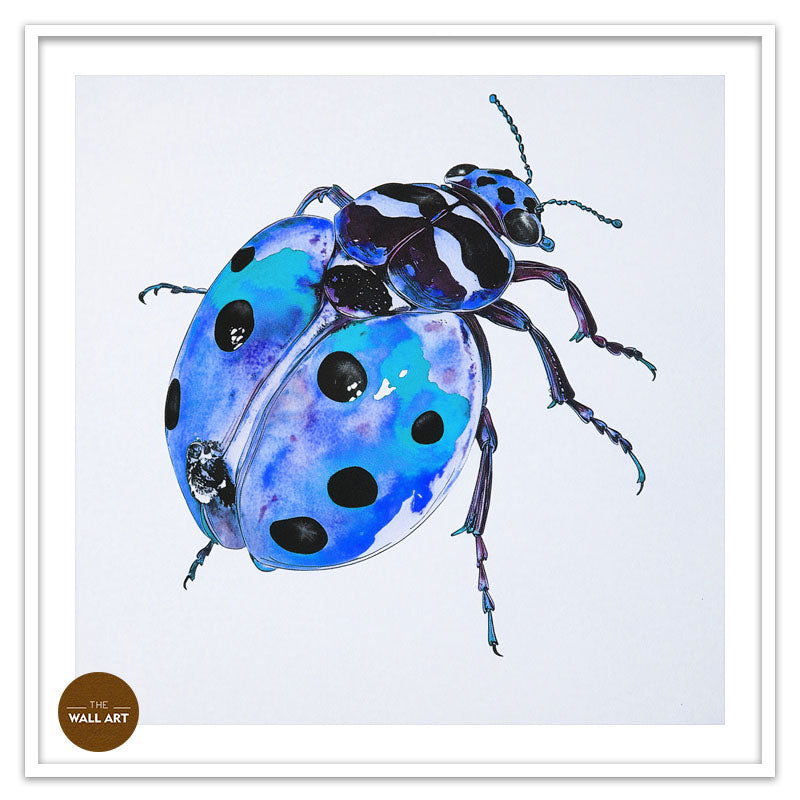 BLUE LADY BUG