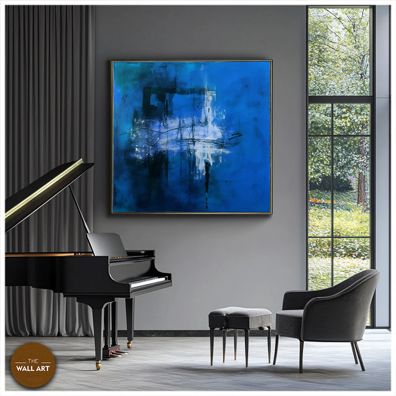 BLUE TONE ABSTRACT I