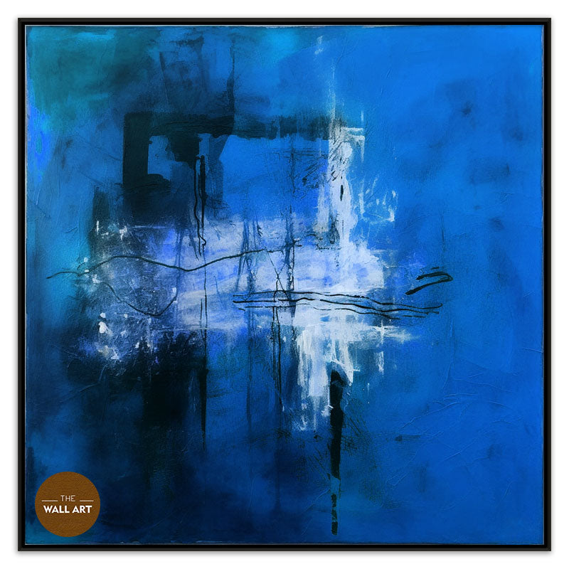 BLUE TONE ABSTRACT I