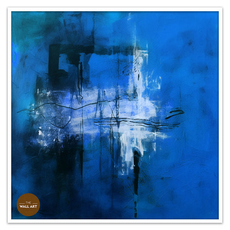 BLUE TONE ABSTRACT I