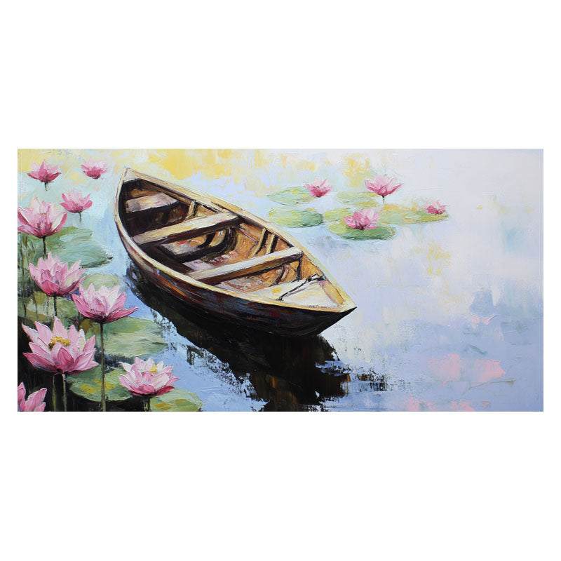 BOAT IN THE LOTUS POND III