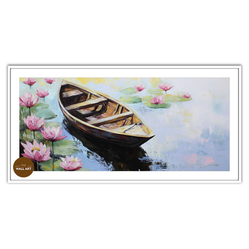 BOAT IN THE LOTUS POND III