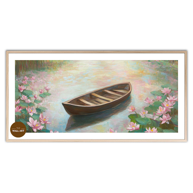 BOAT IN THE LOTUS POND II