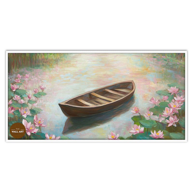 BOAT IN THE LOTUS POND II