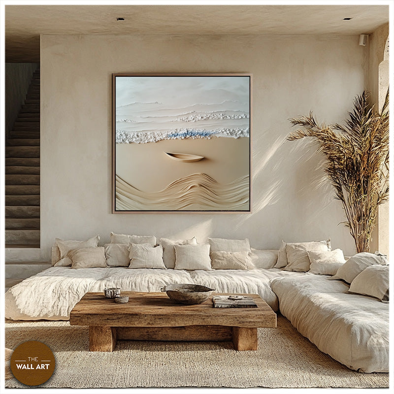 BOAT ON SAND I
