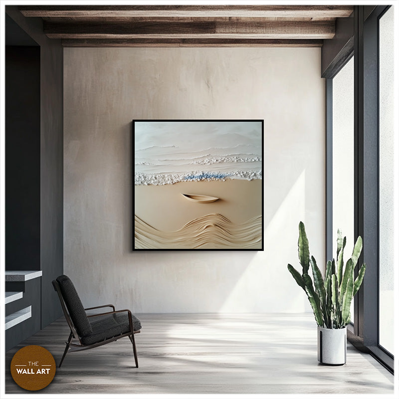 BOAT ON SAND I