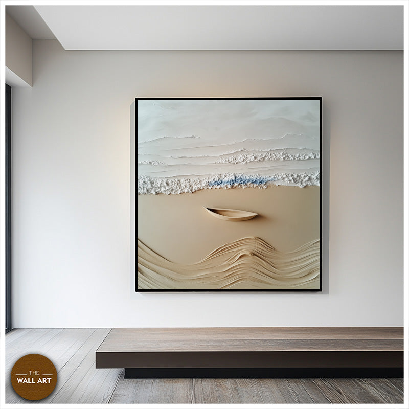BOAT ON SAND I