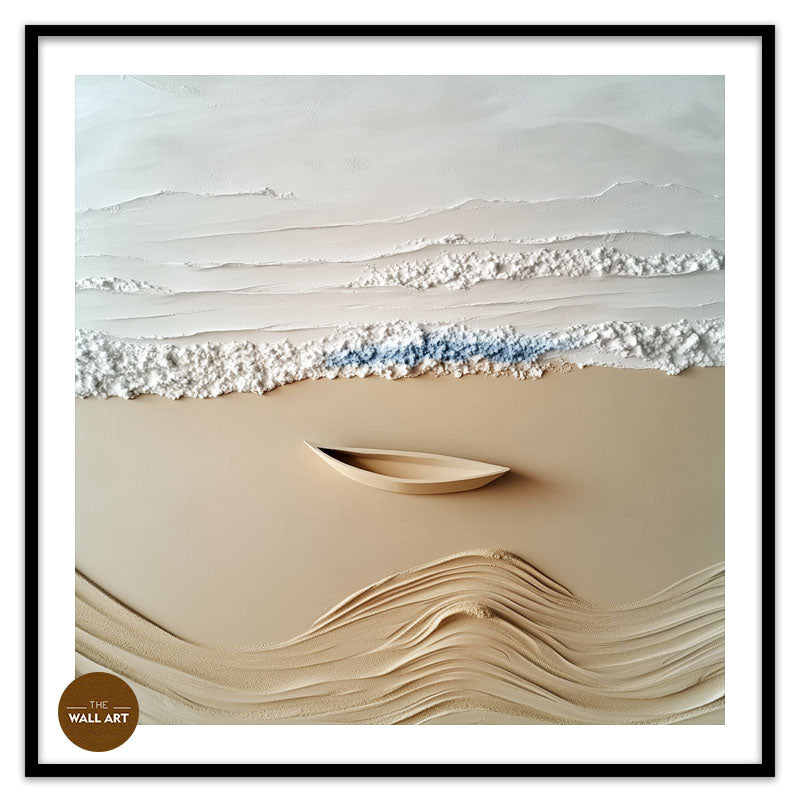 BOAT ON SAND I