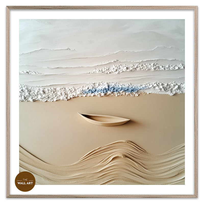 BOAT ON SAND I