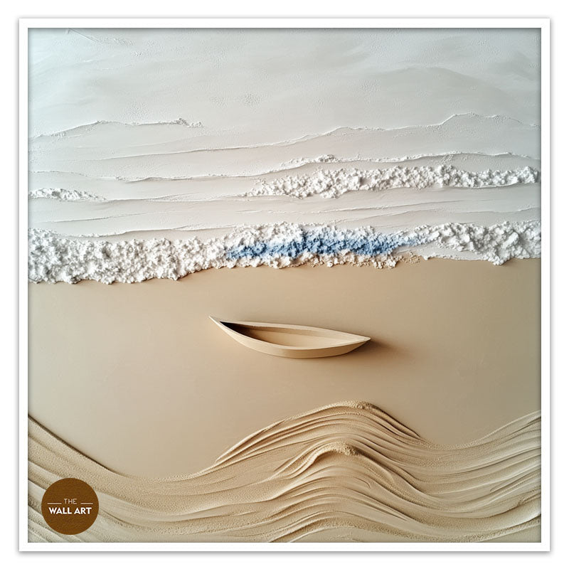 BOAT ON SAND I