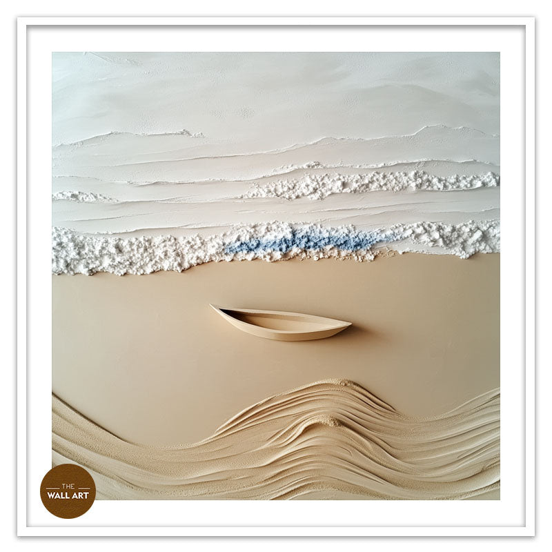 BOAT ON SAND I