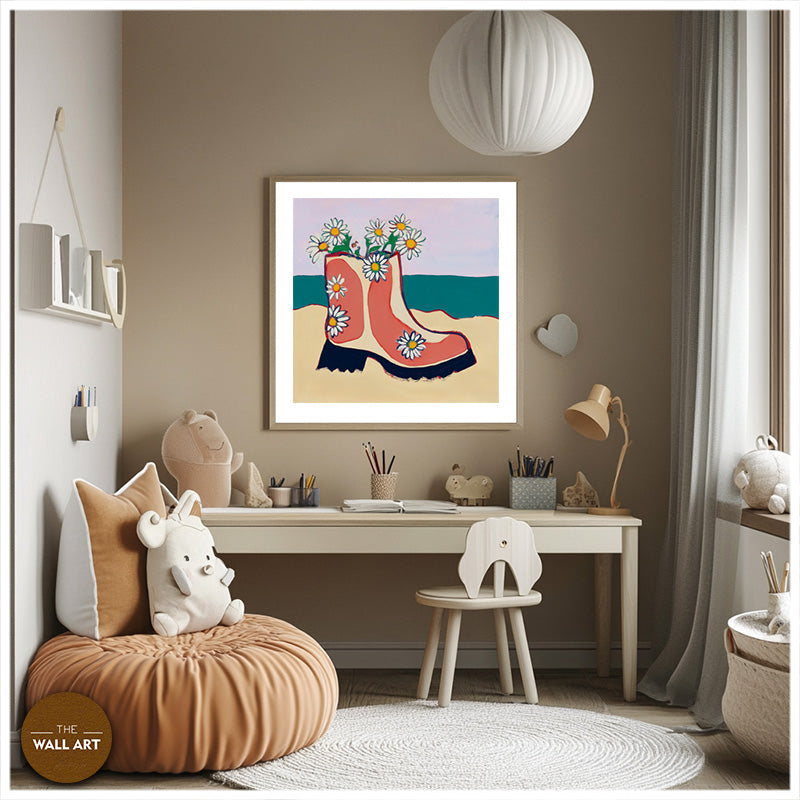 BOOT FLOWER VASE
