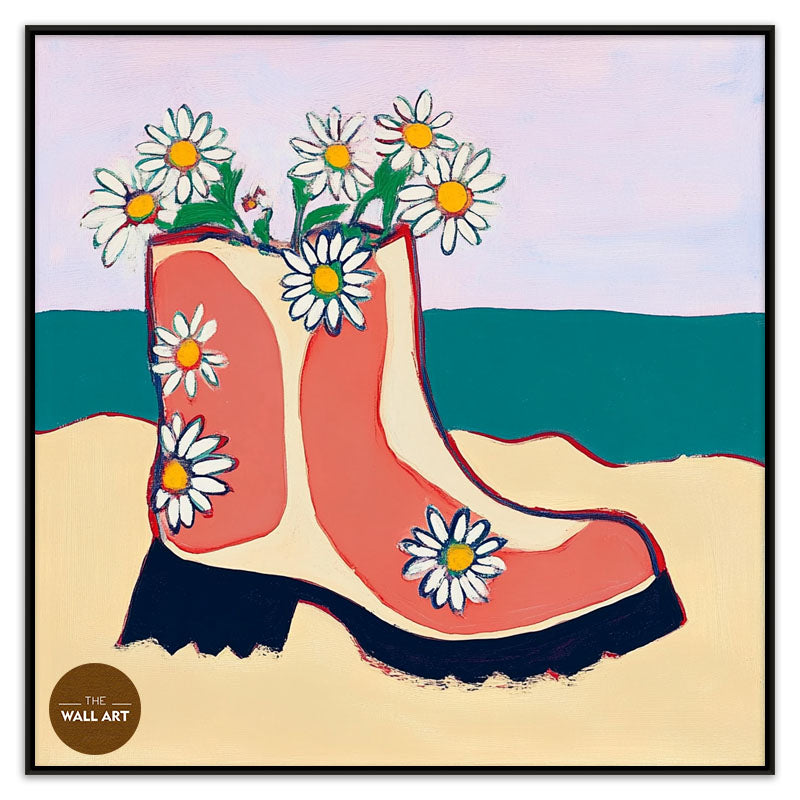 BOOT FLOWER VASE