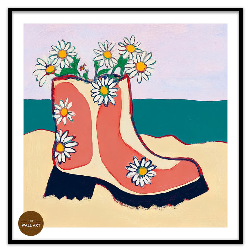 BOOT FLOWER VASE