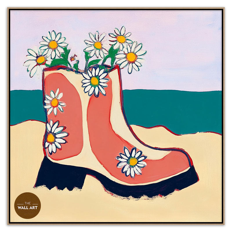 BOOT FLOWER VASE