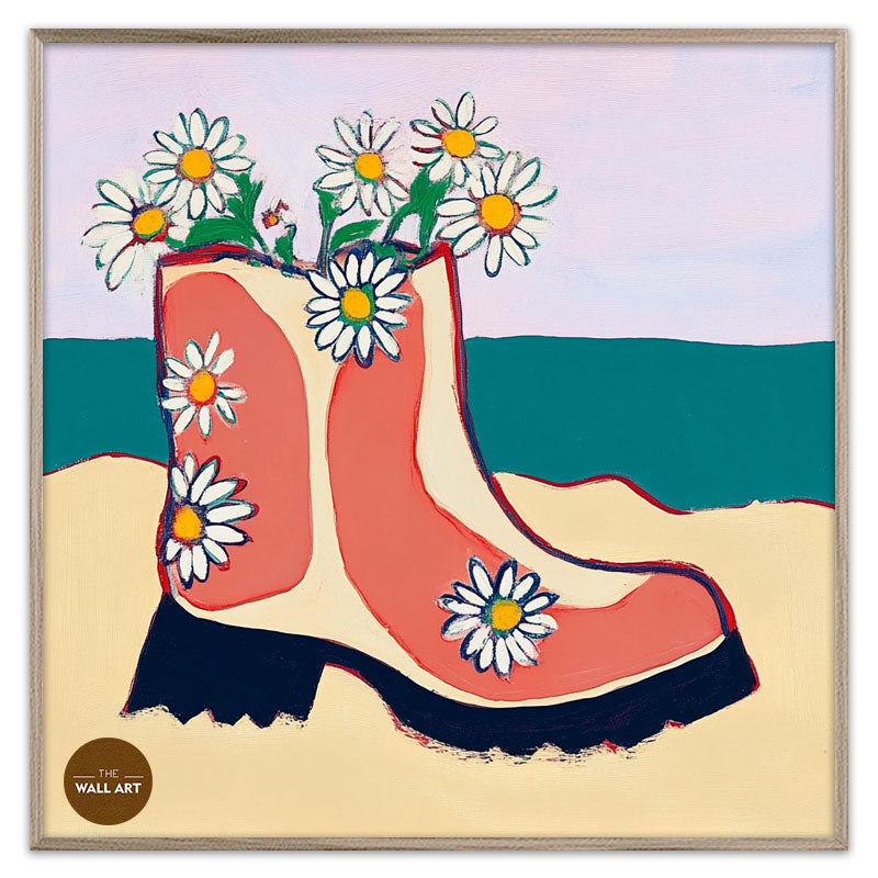 BOOT FLOWER VASE