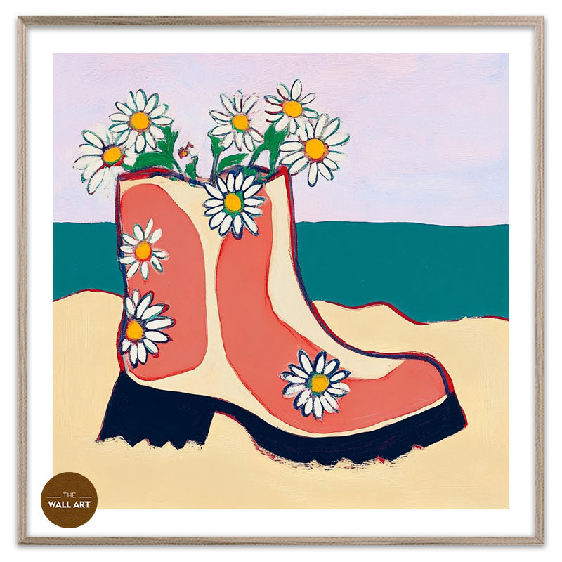 BOOT FLOWER VASE