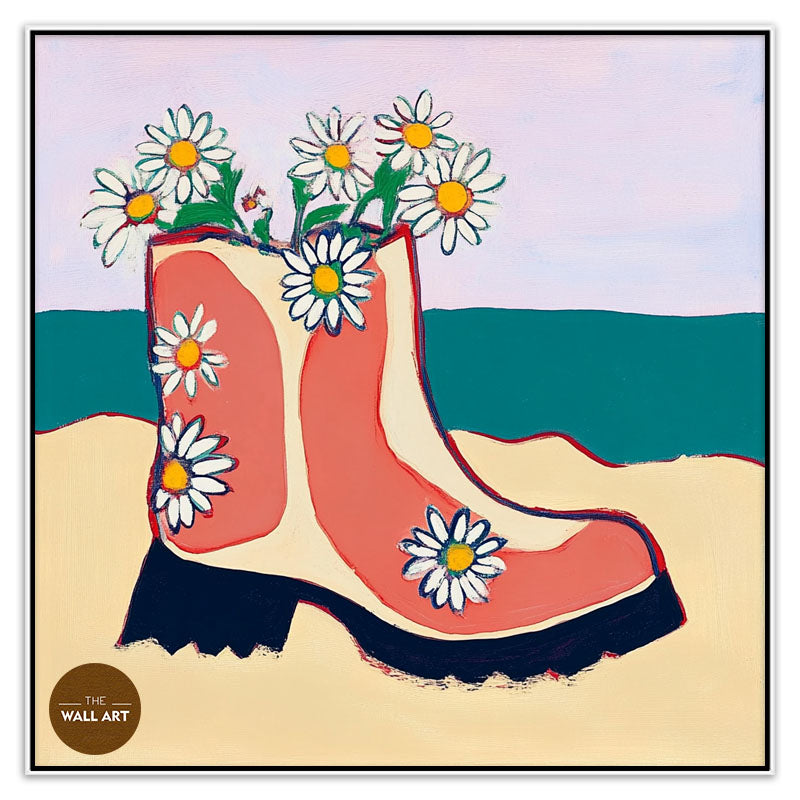 BOOT FLOWER VASE