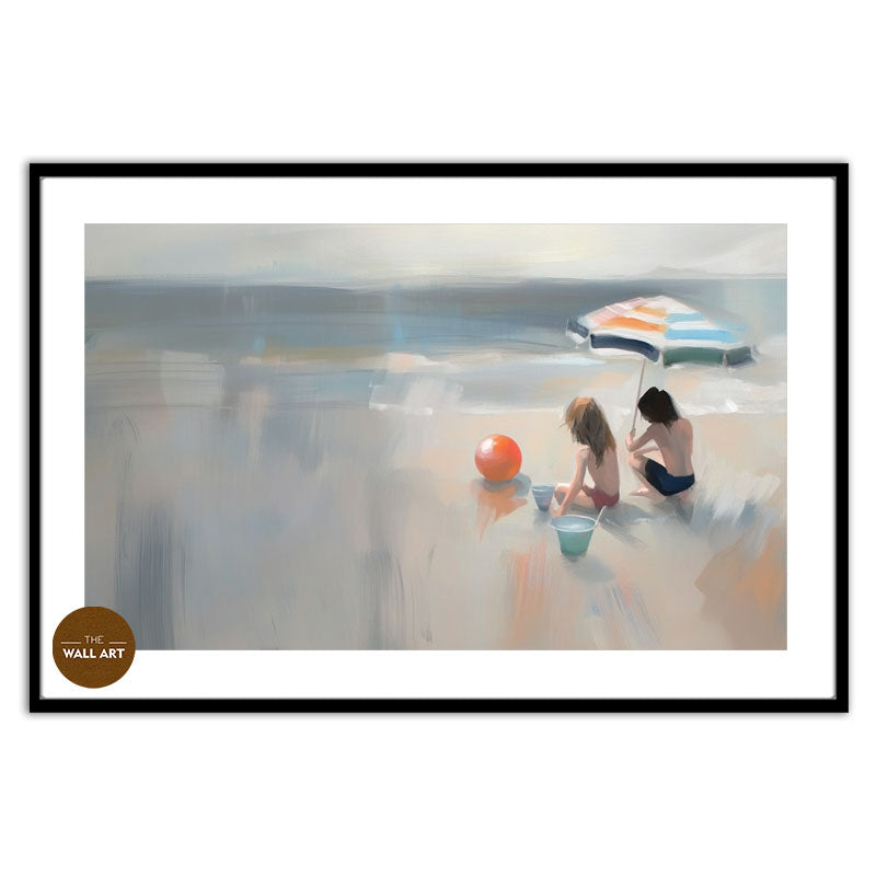 BROTHERS ON BEACH