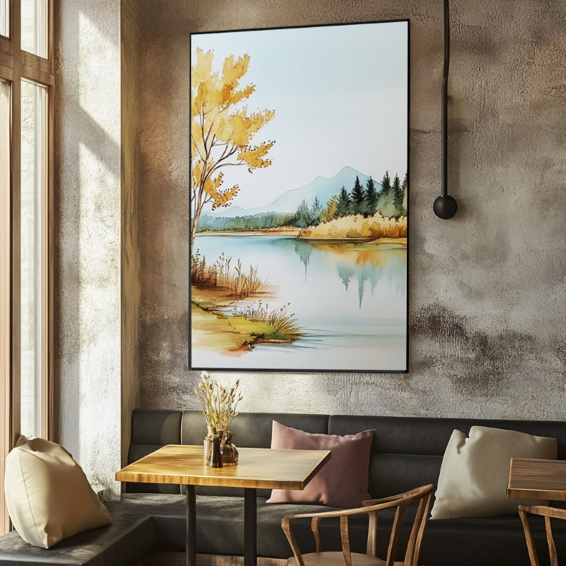 CALM LAKE VIEW