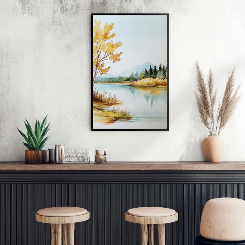 CALM LAKE VIEW