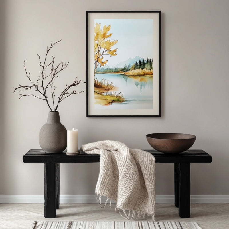 CALM LAKE VIEW