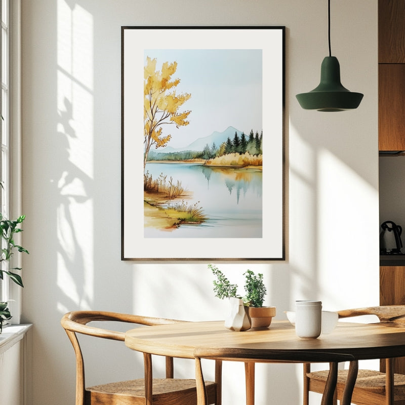 CALM LAKE VIEW