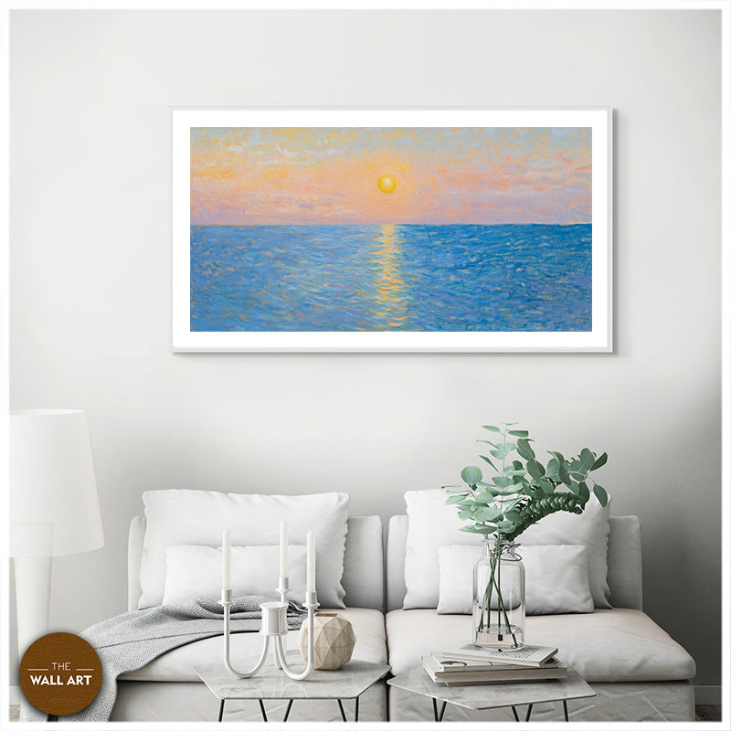 CALM SEA IN SUNSET III