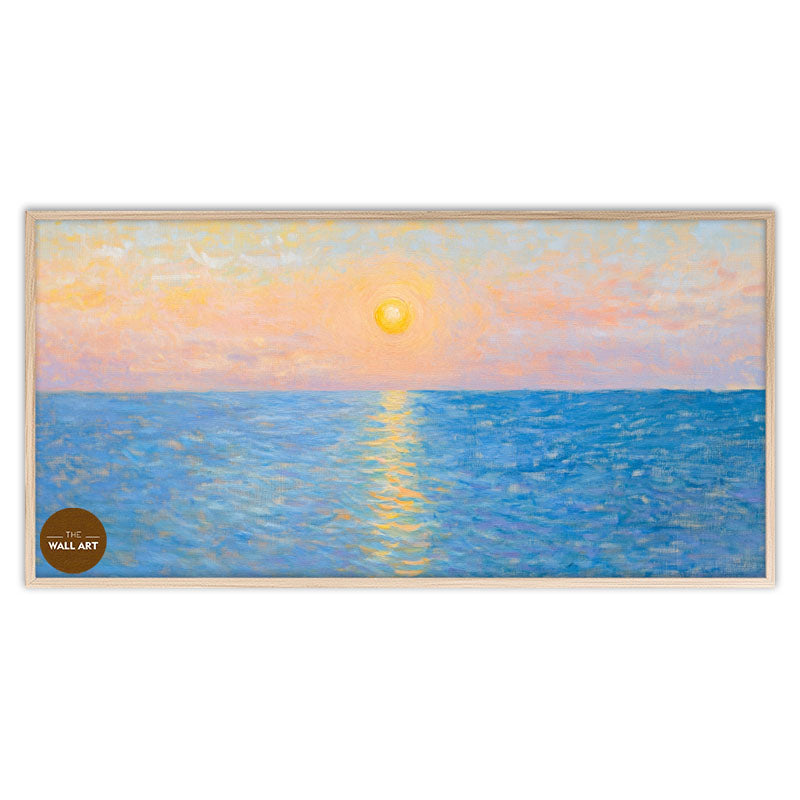 CALM SEA IN SUNSET III