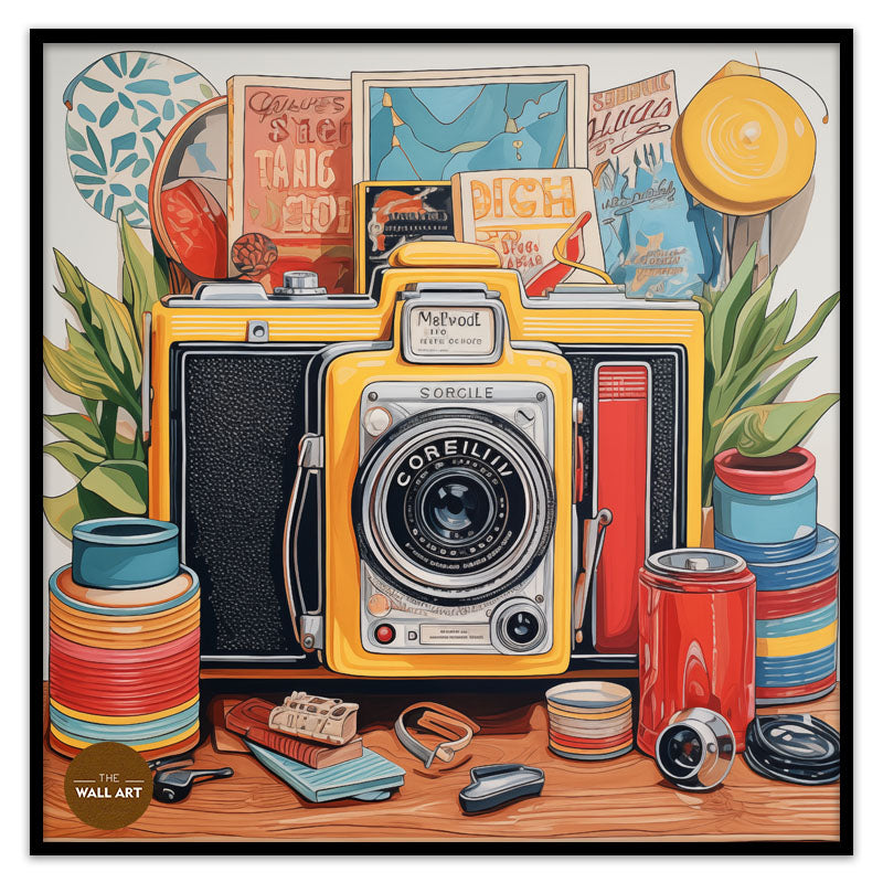 CAMERA AND STILL LIFE