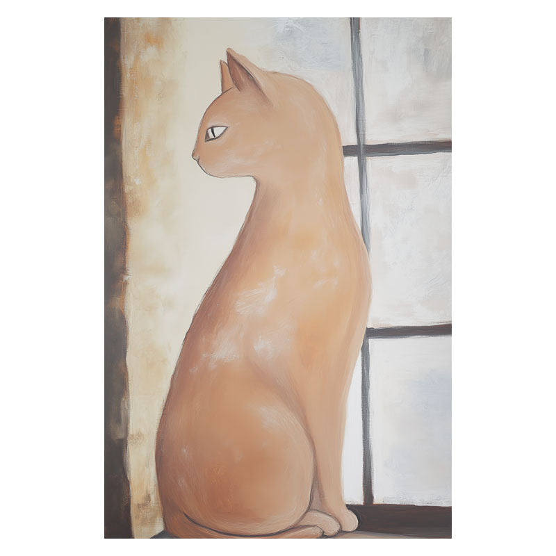 CAT ON WINDOW I