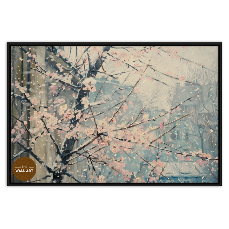 CHERRY BLOSSOM IN SNOW