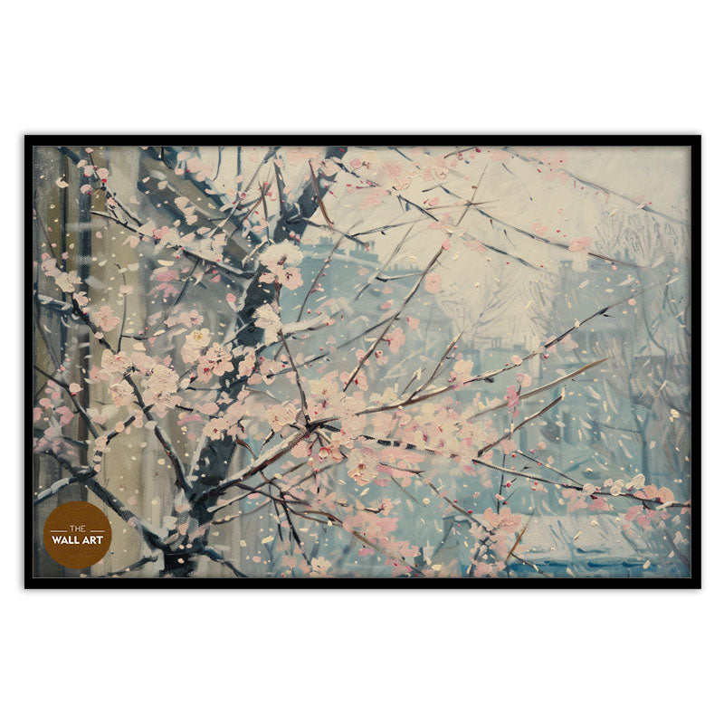 CHERRY BLOSSOM IN SNOW