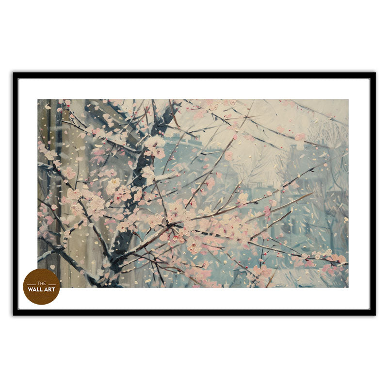 CHERRY BLOSSOM IN SNOW