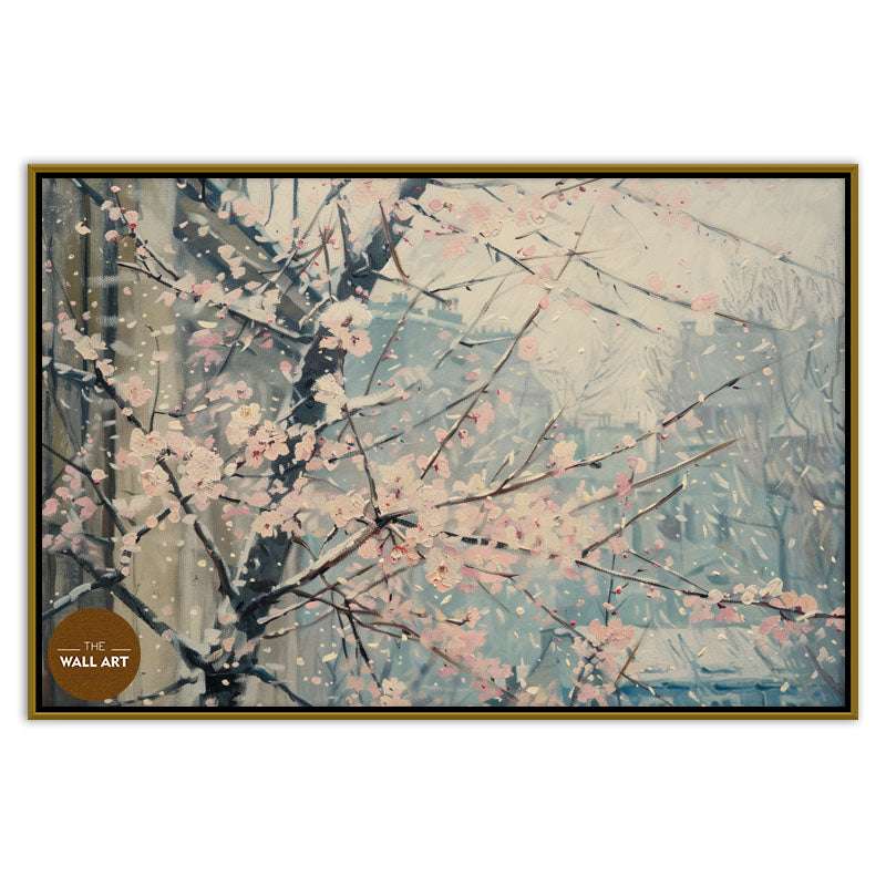 CHERRY BLOSSOM IN SNOW
