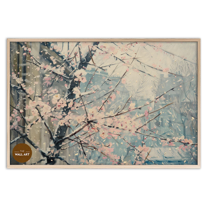 CHERRY BLOSSOM IN SNOW