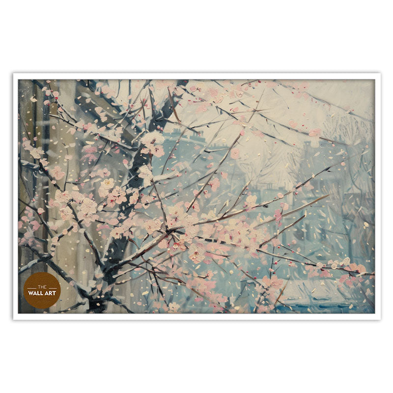 CHERRY BLOSSOM IN SNOW